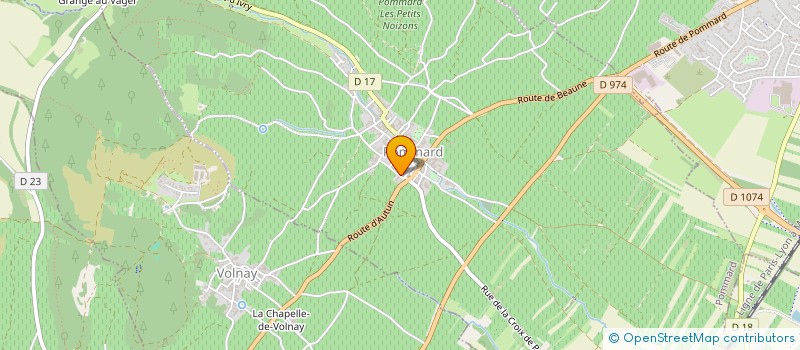 localisation de l'entreprise MONSIEUR LAURENT GARNIER à POMMARD