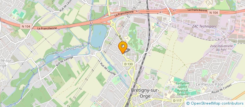 localisation de l'entreprise MONSIEUR LAURENT GARNOTEL à BRETIGNY-SUR-ORGE