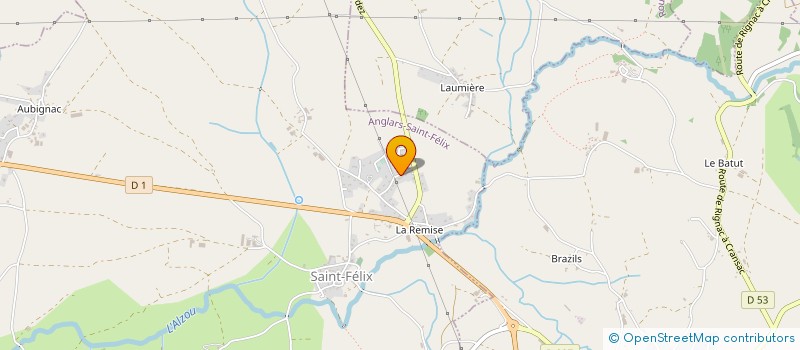 localisation de l'entreprise MONSIEUR LAURENT GARRIC  AUZITS