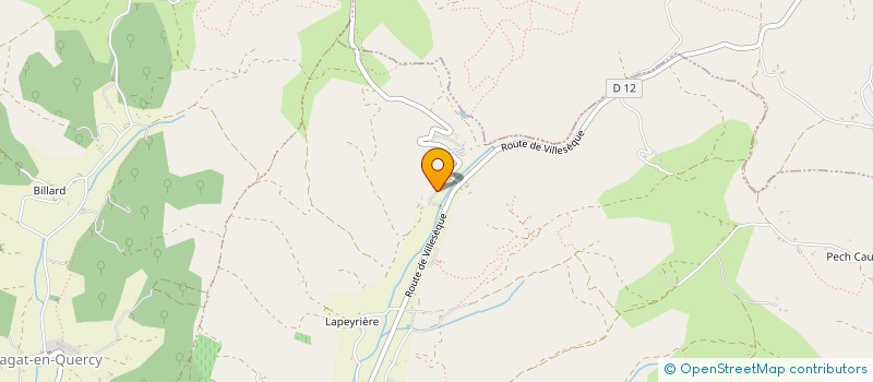 localisation de l'entreprise MONSIEUR LAURENT GARY  BARGUELONNE-EN-QUERCY