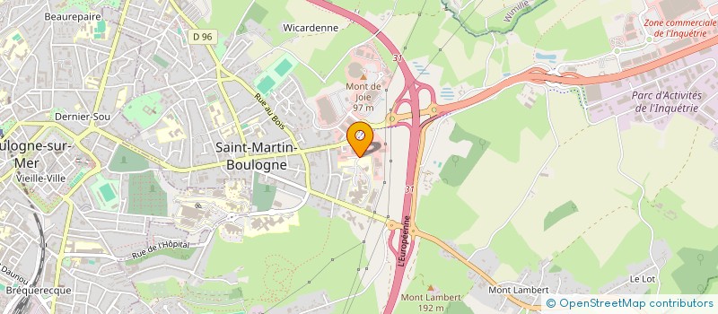 localisation de l'entreprise MONSIEUR LAURENT GASNAULT à SAINT-MARTIN-BOULOGNE
