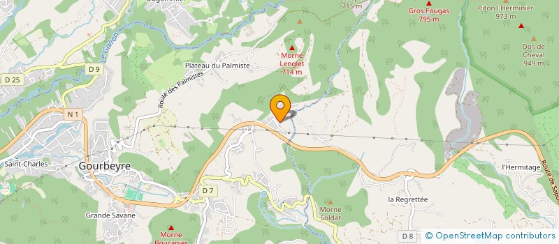 localisation de l'entreprise MONSIEUR LAURENT GASPARD  GOURBEYRE