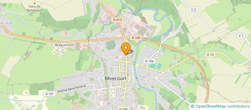 localisation de l'entreprise MONSIEUR LAURENT GASPARD  MIRECOURT