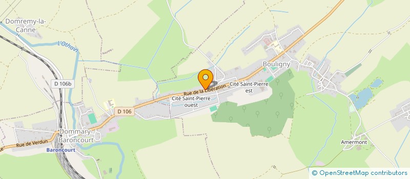 localisation de l'entreprise MONSIEUR LAURENT GASPARRI à BOULIGNY