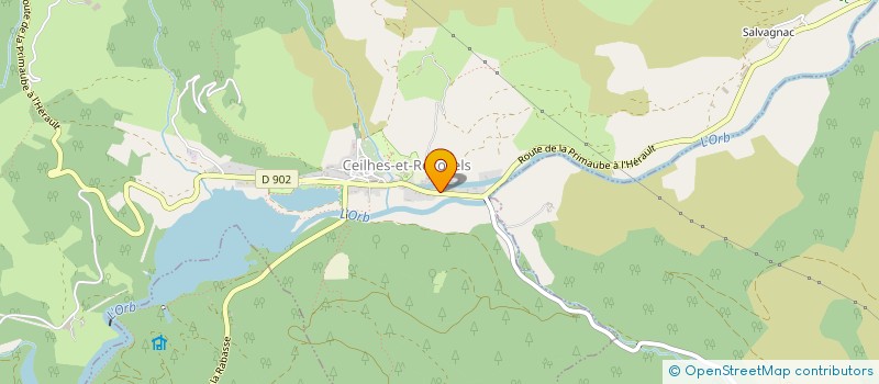 localisation de l'entreprise MONSIEUR LAURENT GASSIOT  CEILHES-ET-ROCOZELS