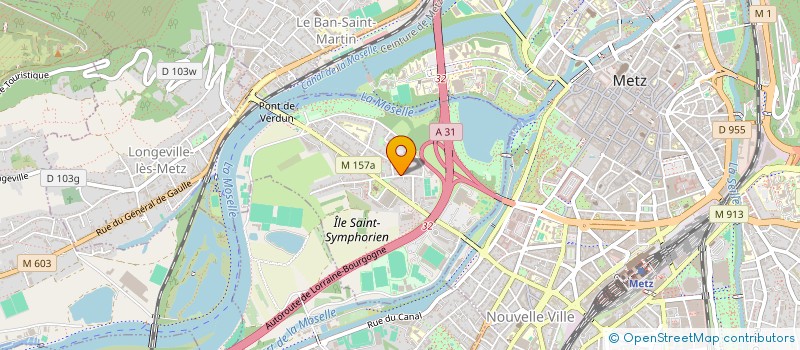 localisation de l'entreprise MONSIEUR LAURENT GASTON HENRI MULLER  LONGEVILLE-LES-METZ