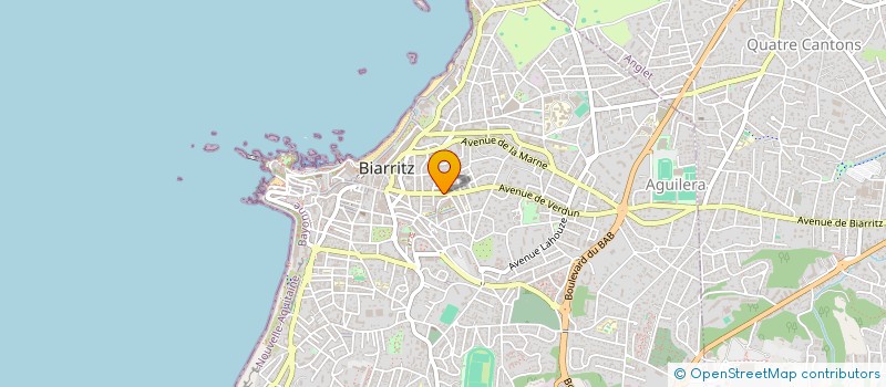 localisation de l'entreprise MONSIEUR LAURENT GATTEGNO à BIARRITZ