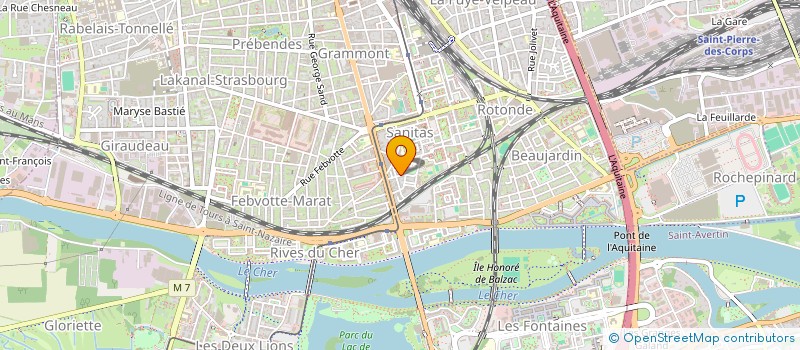 localisation de l'entreprise MONSIEUR LAURENT GAUDAIS  TOURS