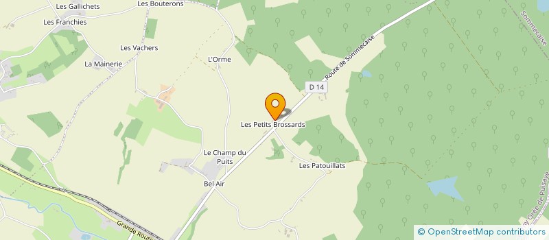 localisation de l'entreprise MONSIEUR LAURENT GAUDIN à CHARNY OREE DE PUISAYE