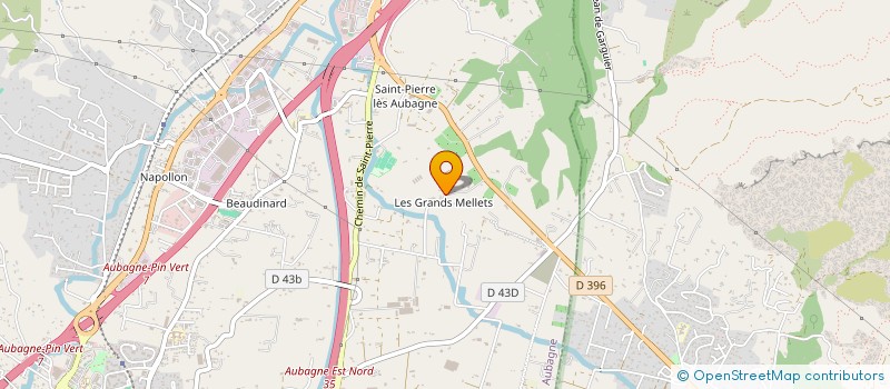 localisation de l'entreprise MONSIEUR LAURENT GAUDIOSO à AUBAGNE