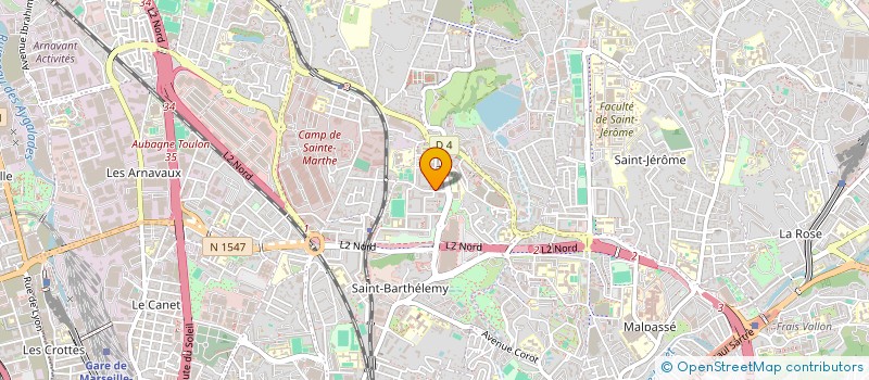 localisation de l'entreprise MONSIEUR LAURENT GAUVIN à MARSEILLE