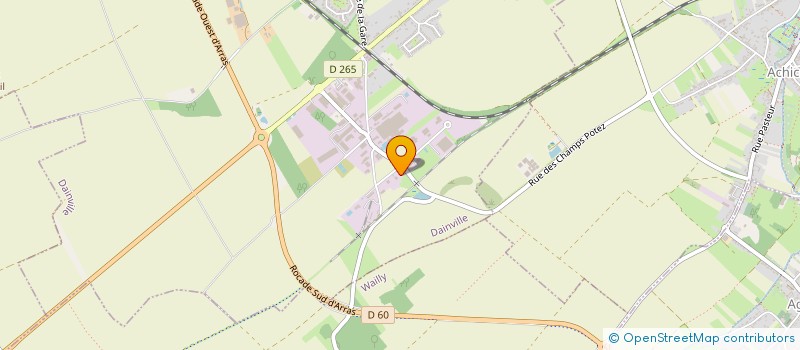 localisation de l'entreprise MONSIEUR LAURENT GAWOR  DAINVILLE