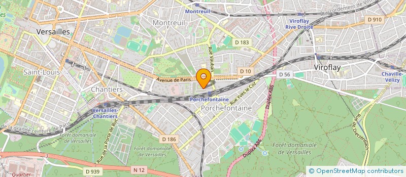 localisation de l'entreprise MONSIEUR LAURENT GAYE à VERSAILLES