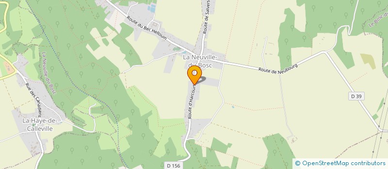 localisation de l'entreprise MONSIEUR LAURENT GAYEZ  LA NEUVILLE-DU-BOSC