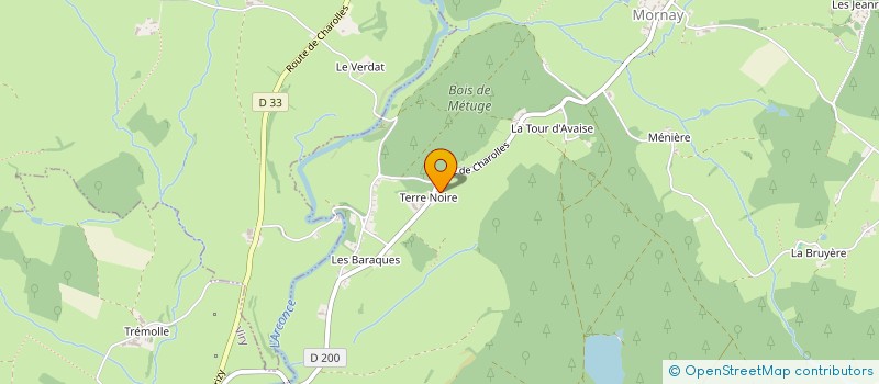 localisation de l'entreprise MONSIEUR LAURENT GAYOT  MORNAY