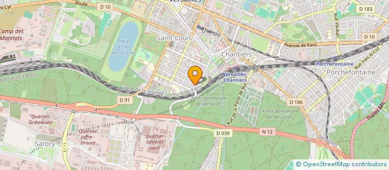 localisation de l'entreprise MONSIEUR LAURENT GEEROLF à VERSAILLES