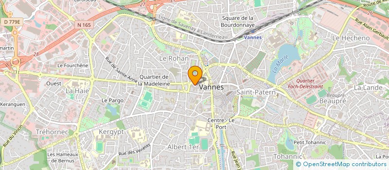 localisation de l'entreprise MONSIEUR LAURENT GENAY à VANNES