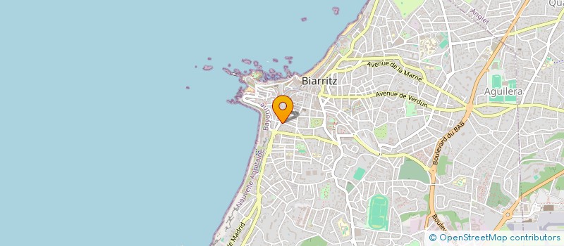 localisation de l'entreprise MONSIEUR LAURENT GENON à BIARRITZ
