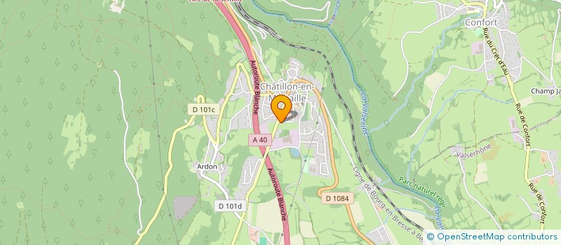 localisation de l'entreprise MONSIEUR LAURENT GENOUD à VALSERHONE