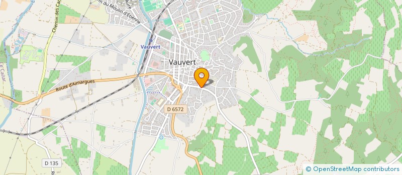 localisation de l'entreprise MONSIEUR LAURENT GENTES à VAUVERT