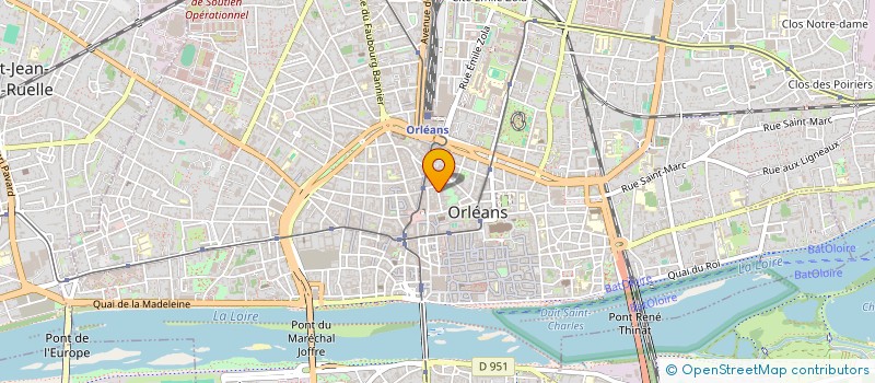 localisation de l'entreprise MONSIEUR LAURENT GEORGES à ORLEANS