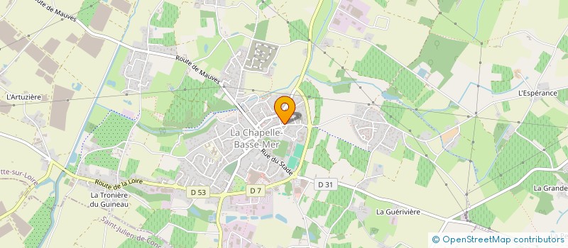 localisation de l'entreprise MONSIEUR LAURENT GERARD  DIVATTE-SUR-LOIRE