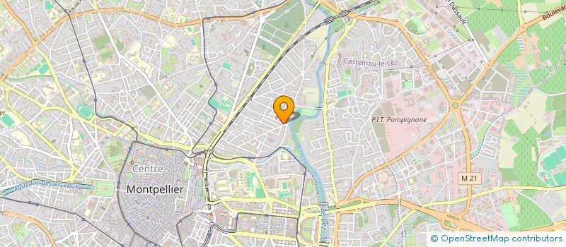 localisation de l'entreprise MONSIEUR LAURENT GERAULT à MONTPELLIER