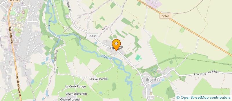 localisation de l'entreprise MONSIEUR LAURENT GERBAUD à BRIANTES