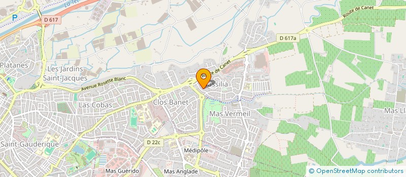 localisation de l'entreprise MONSIEUR LAURENT GERBER  PERPIGNAN