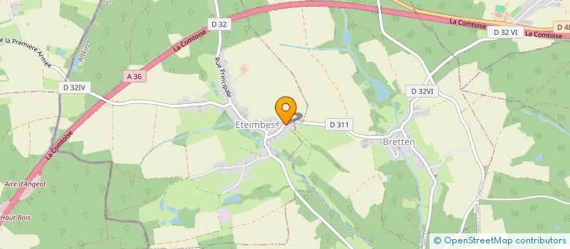 localisation de l'entreprise MONSIEUR LAURENT GERBER  ETEIMBES