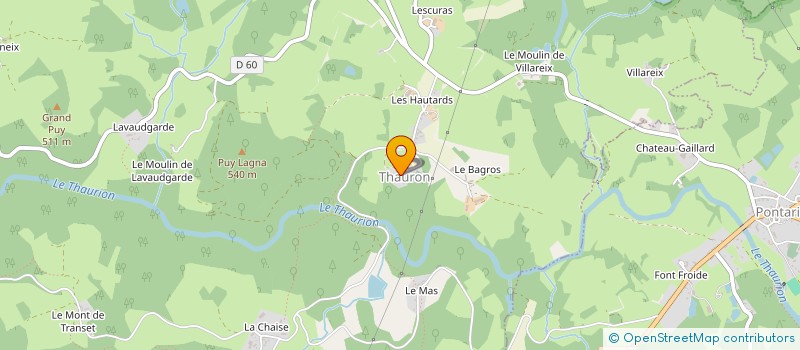localisation de l'entreprise MONSIEUR LAURENT GERY à SAINT-HILAIRE-LE-CHATEAU