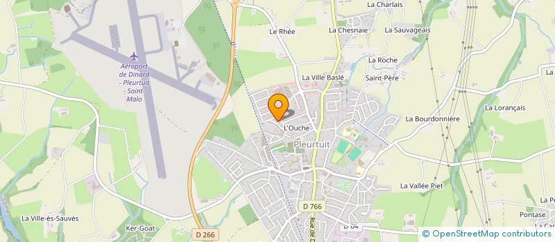 localisation de l'entreprise MONSIEUR LAURENT GEYER  PLEURTUIT