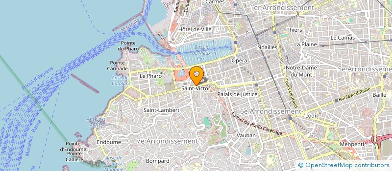 localisation de l'entreprise MONSIEUR LAURENT GHENASSIA à MARSEILLE