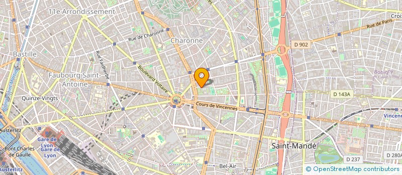 localisation de l'entreprise MONSIEUR LAURENT GHNASSIA  PARIS