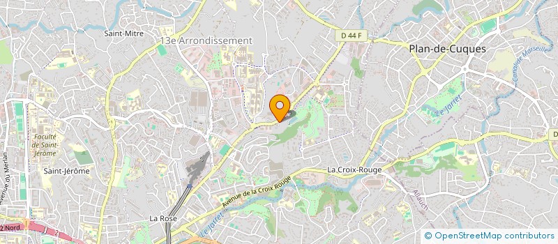 localisation de l'entreprise MONSIEUR LAURENT GIAMMONA  MARSEILLE