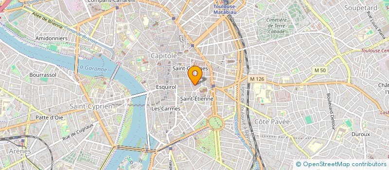 localisation de l'entreprise MONSIEUR LAURENT GIBAULT  TOULOUSE