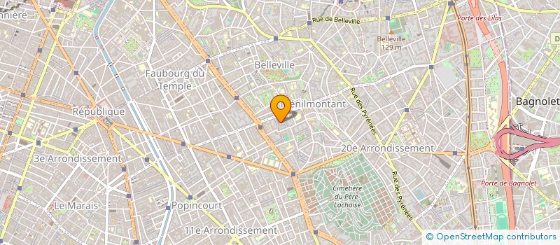 localisation de l'entreprise MONSIEUR LAURENT GIBERT  PARIS