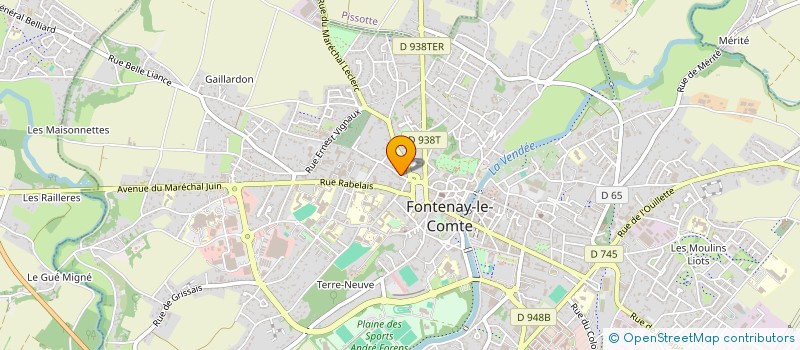 localisation de l'entreprise MONSIEUR LAURENT GICQUEL à FONTENAY-LE-COMTE