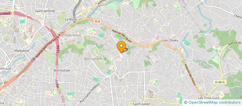 localisation de l'entreprise MONSIEUR LAURENT GIL  MARSEILLE