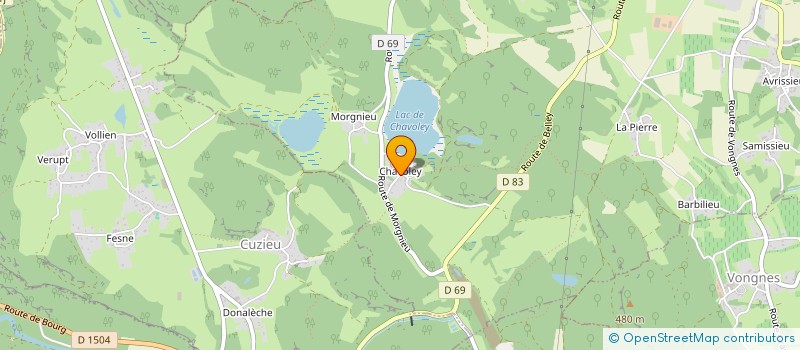 localisation de l'entreprise MONSIEUR LAURENT GILARDINO  VIRIEU-LE-GRAND