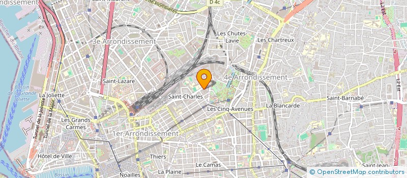 localisation de l'entreprise MONSIEUR LAURENT GILHODES à MARSEILLE