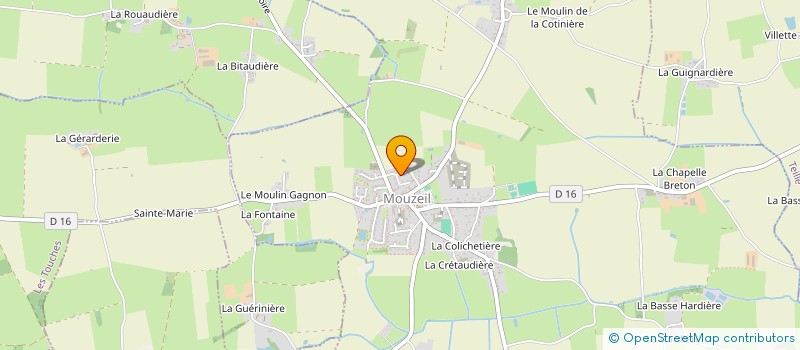 localisation de l'entreprise MONSIEUR LAURENT GILLOPPE  MOUZEIL