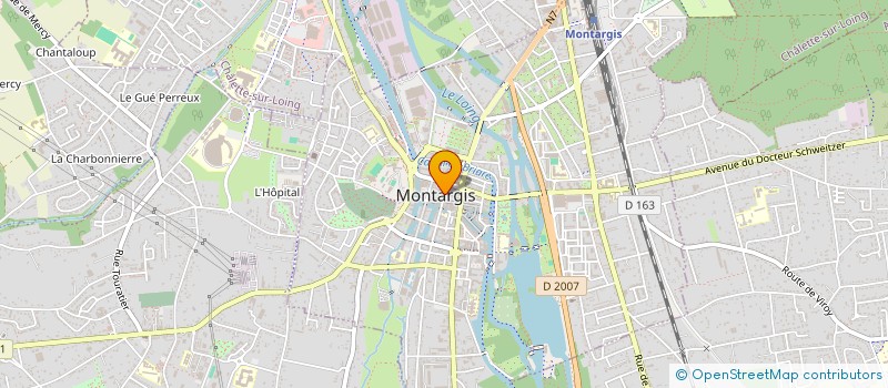 localisation de l'entreprise MONSIEUR LAURENT GILLOT à MONTARGIS