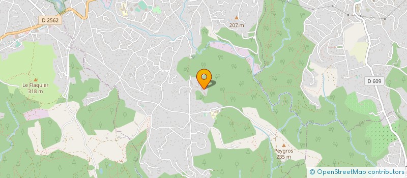 localisation de l'entreprise MONSIEUR LAURENT GILLOTEAUX  PEYMEINADE