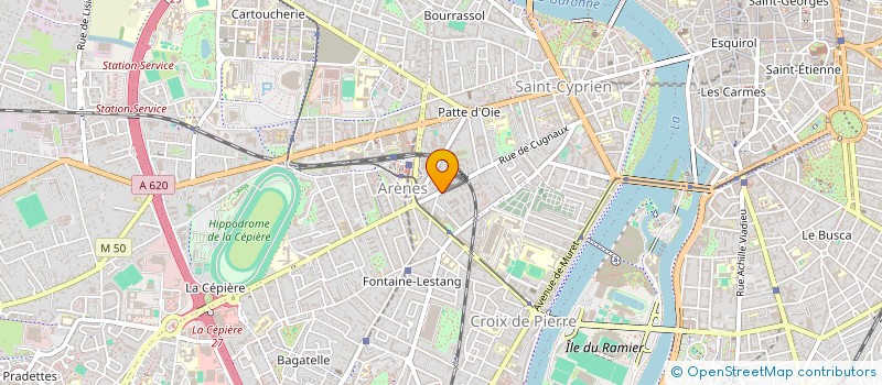 localisation de l'entreprise MONSIEUR LAURENT GINESTET  TOULOUSE