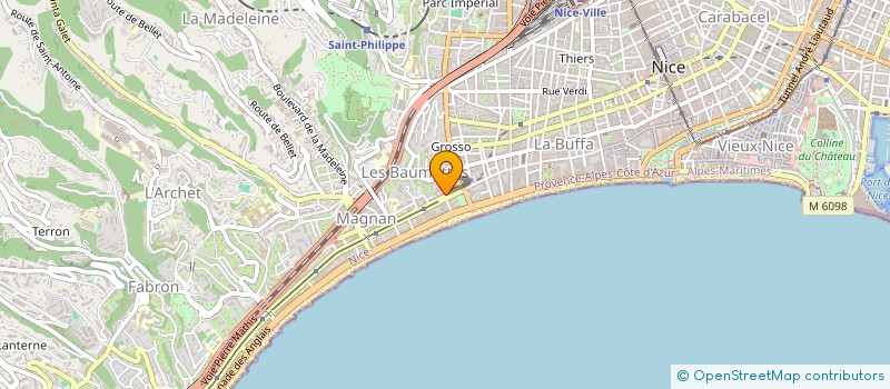 localisation de l'entreprise MONSIEUR LAURENT GIORGIO à NICE