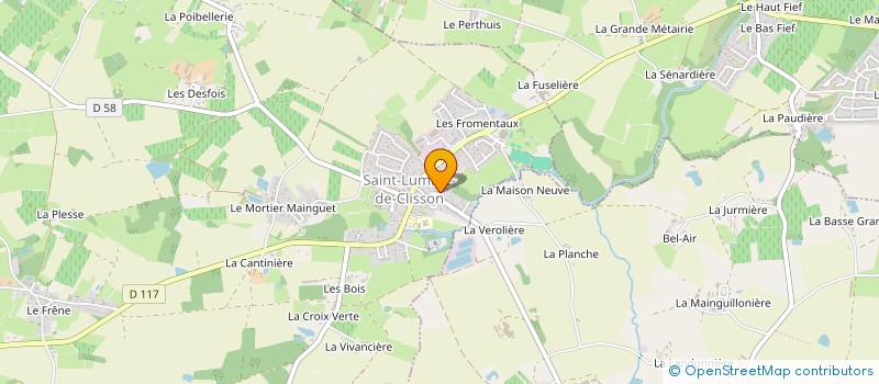 localisation de l'entreprise MONSIEUR LAURENT GIRARD à SAINT-LUMINE-DE-CLISSON