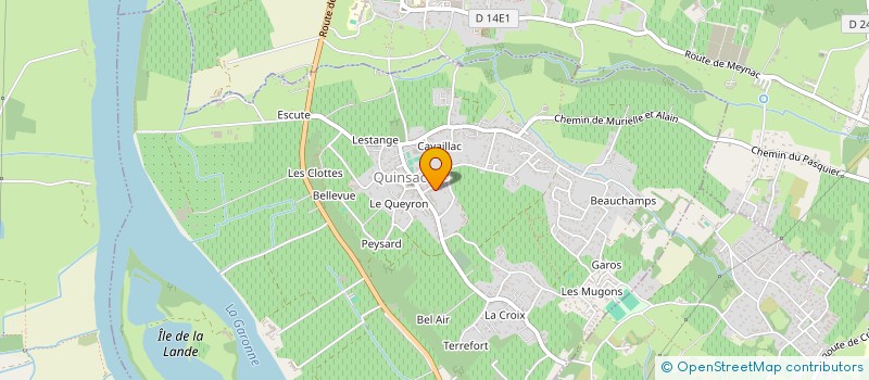 localisation de l'entreprise MONSIEUR LAURENT GIRARD  CAMBLANES-ET-MEYNAC