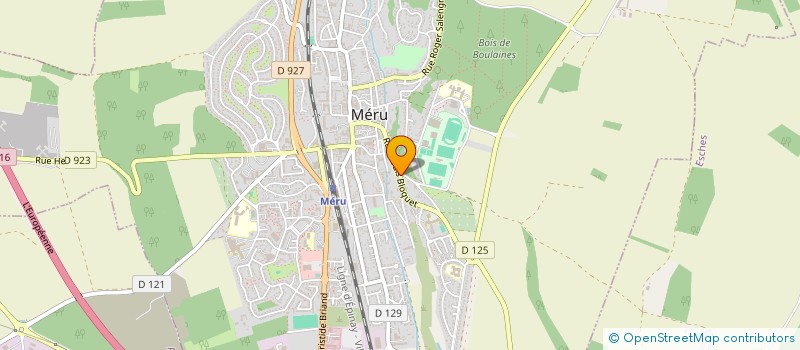 localisation de l'entreprise MONSIEUR LAURENT GIRARD  MERU