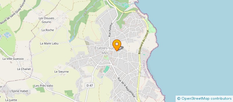 localisation de l'entreprise MONSIEUR LAURENT GIRARD à BINIC-ETABLES-SUR-MER